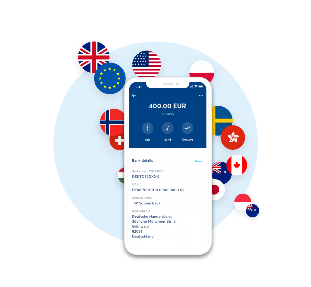 TransferWise - mobilní aplikace