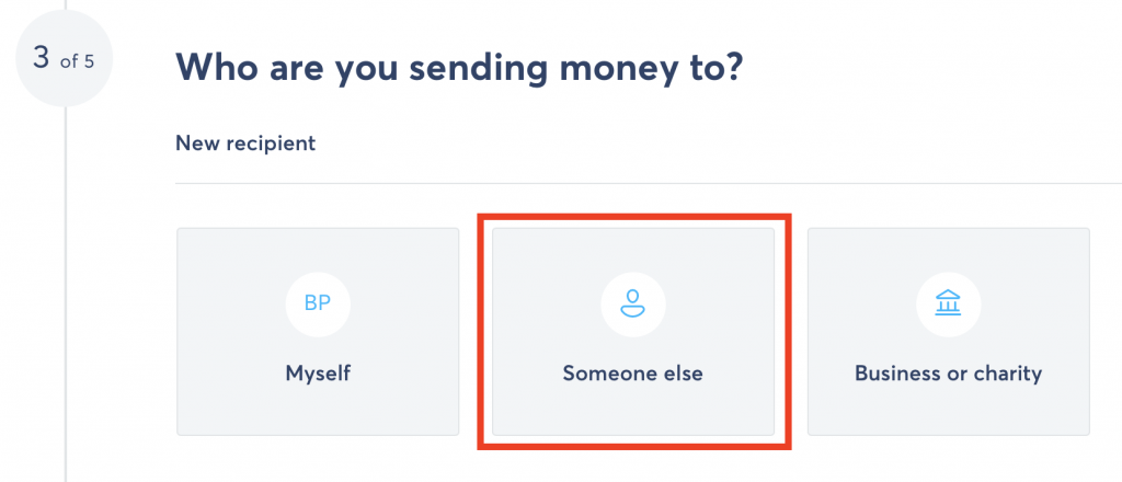 Transferwise - komu budeme posílat peníze