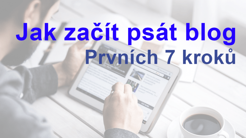 jak začít psát blog