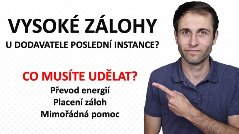 vysoke zalohy u dodavatelu posledni instance